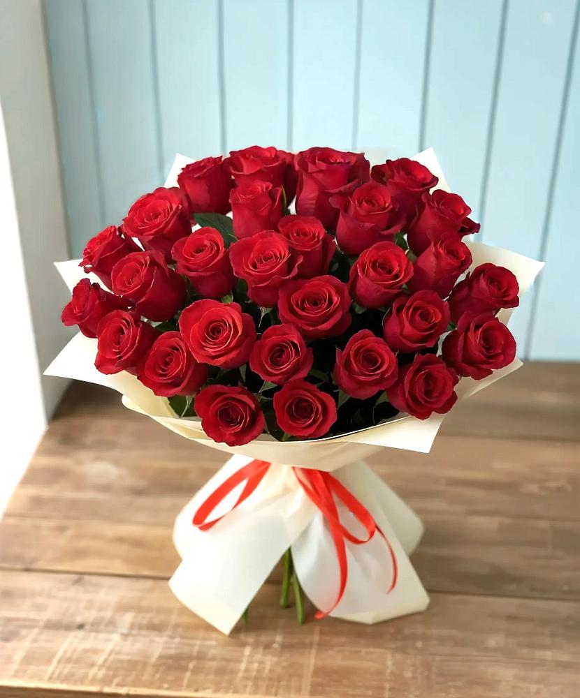 Букет 29 Красных роз в Лаврово