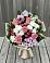 Букет цветов из: Альстромерии, Гвоздики, Розы и Хризантемы в Лаврово