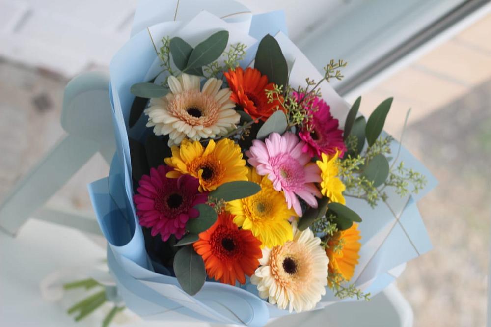 Букет цветов из: Герберы в Лаврово