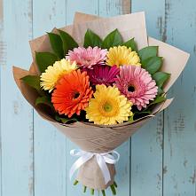 Букет цветов из:  Герберы в Лаврово