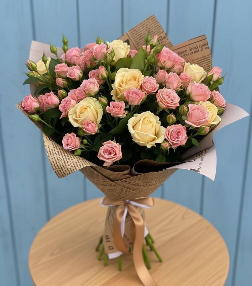 Букет цветов из: Розы в Лаврово