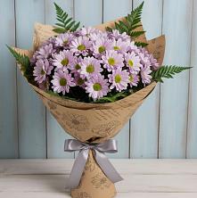 Букет цветов из:  Хризантемы в Лаврово