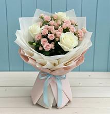Букет цветов из:  Розы в Лаврово
