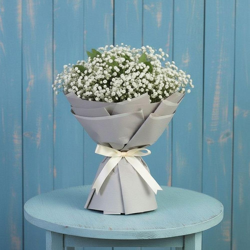 Букет цветов из: Гипсофила в Лаврово