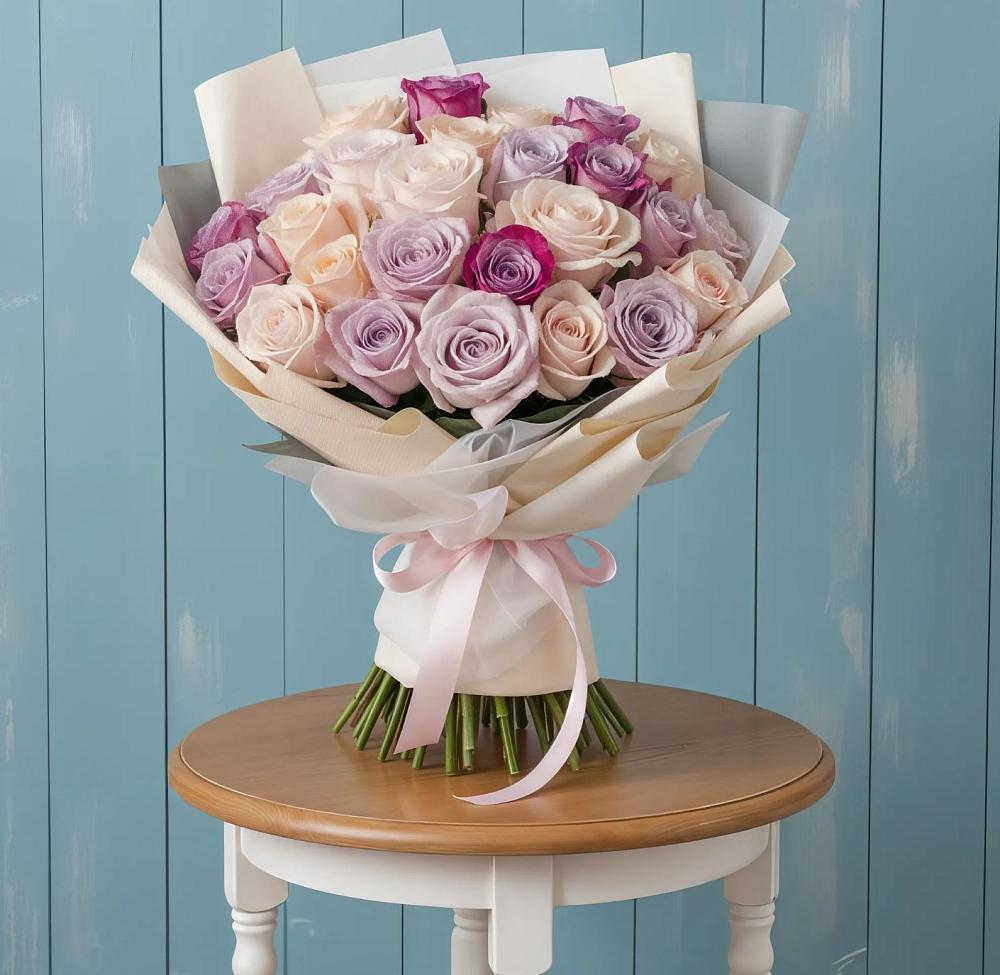 Букет цветов из: Розы в Лаврово