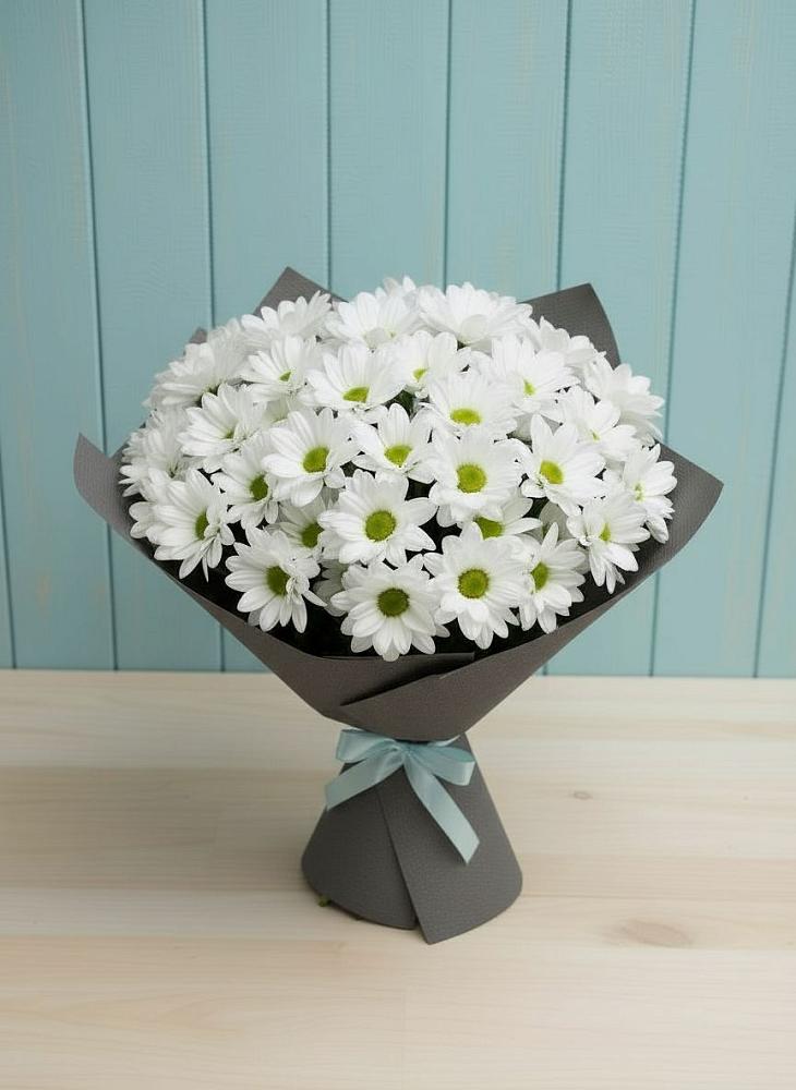 Букет цветов из: Хризантемы в Лаврово