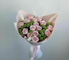 Букет цветов из:  Розы и Хризантемы #REPLACE_PRED# Лаврово