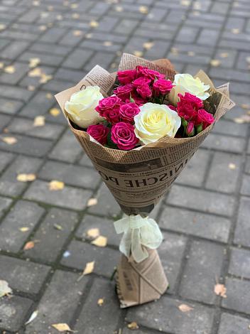 Букет цветов из: Розы в Лаврово